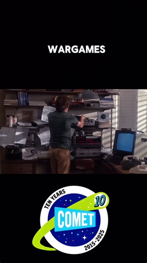 4.7K reactions · 276 shares | Throwing it back to 2019 when the 1983 classic WarGames took over COMET!  From cold war tension to computer code chaos, this movie reminded us what happens when curiosity meets technology. | Watch Comet | Facebook
