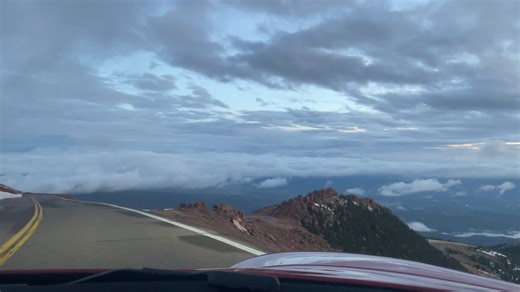 KRDO13 Pikes Peak ride along with race car driver competing in Hill Climb!