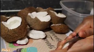 How to make COLD PRESSED VIRGIN COCONUT OIL from scratch at home for your family.Find more recipes here; https://youtu.be/4uHlgbMGxec | Veeba's Kitchen