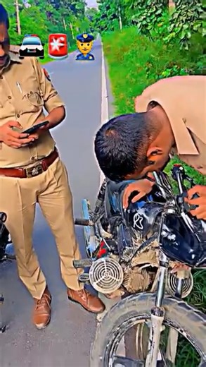 police 🚨 👮 Wala na Splendor band kar di Bhai ki #splendor #trending #modified #shorts #rohitdingaan