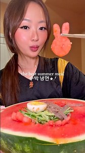 수박 냉면 & 갈비 🍉 Korea’s viral summer combo ♡