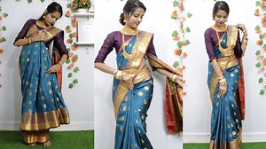 11K views · 638 reactions | How to wear saree Perfectly//Saree Draping//Silk saree Draping Tips//Saree Pleats Tricks//Paithani | Glamm Secrets | Facebook