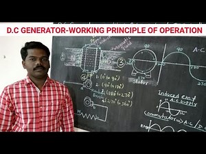 DC Generator working principle of operation in Tamil