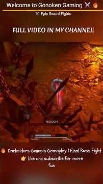 🔥Darksiders Genesis Gameplay | Final Boss Fight MOLOCH