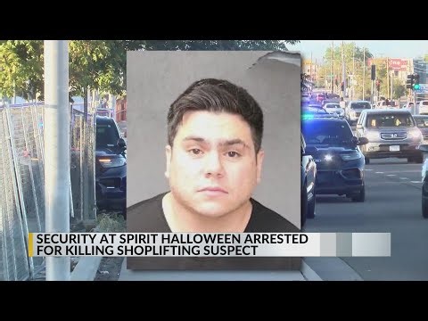 Security guard charged with killing man at Spirit Halloween facing charge for separate incident