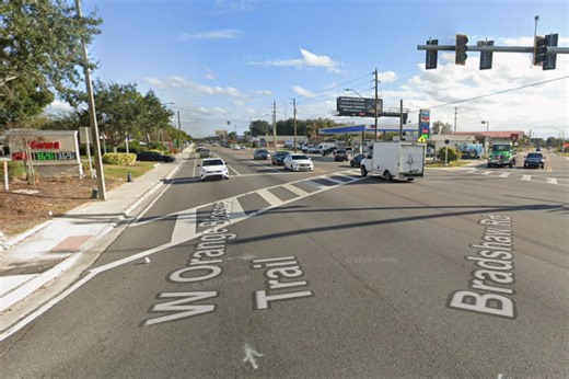 Hunt On For Apopka Pickup Driver After Orange Blossom Trail Hit-and-Run