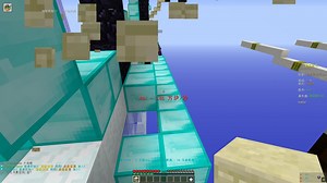 使用罗技G502鼠标玩《我的世界》飞搭实况