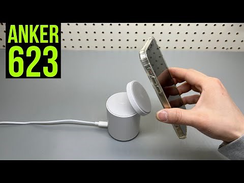 Amazing Build Quality! Anker Magnetic Wireless Charger with 20W PD Adapter (623 MagGo 2-in-1)