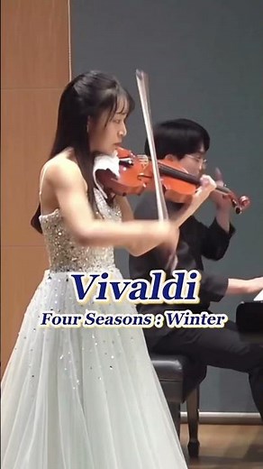 【ヴィヴァルディ】四季より「冬」Vivaldi : Four Seasons “Winter” #violin