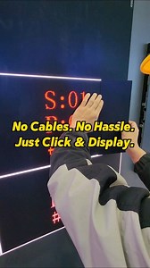 No signal cables. No power cables. No complicated wiring. With magnetic hard-connection design, the COB LED panel snaps into place instantly. Just align → click → install. ✔ Faster installation ✔ Cleaner structure ✔ Higher stability ✔ Lower maintenance cost Perfect for: • Control rooms • Conference centers • Command & monitoring rooms • High-end indoor display projects This is how professional LED installation should be. #COBDisplay #LEDDisplay #MagneticDesign #CableFree #HardConnection #LEDInst