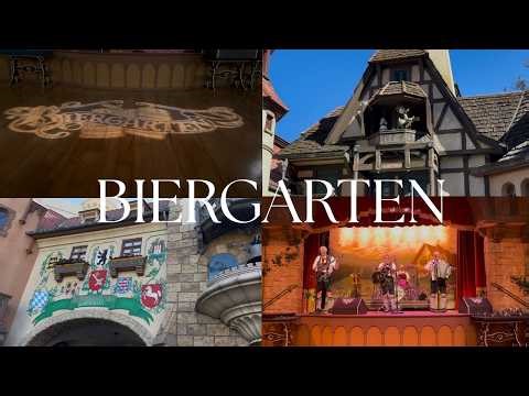 BIERGARTEN at EPCOT | Let's Tour the Buffet...PROST!