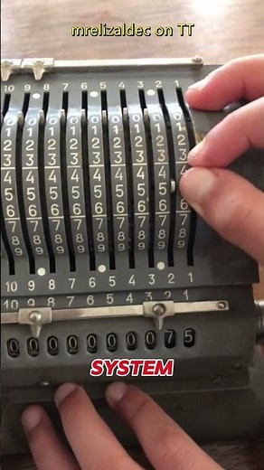 Before Calculators… This Machine Did All the Math