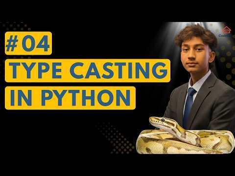 #04: Type Casting/Conversion in Python | Python Course | Nepali | CodeGhar