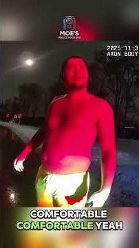 Police TACKLE Drunk Man Walking Shirtless