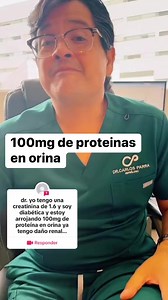 Qué hacer si estoy arrojando 100 mg son más de proteínas en orina depende si es en 24 horas en el examen normal checa lo en este video #Proteinuria #Hematuria #Microalbuminuria #DañoRenal #NefrologoCarlosParra #NefrologoEnMéxico #nefrologoenpuebla | Carlos Parra Nefrólogo
