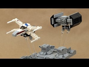 攻防戦に目が釘づけ！ 映画『スター・ウォーズ』の名シーンをLEGOで再現