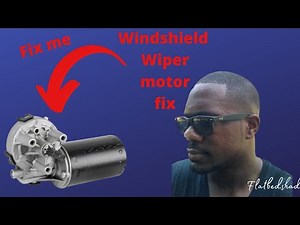 Wiper motor replaced on Freightliner Classic