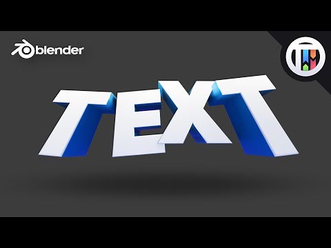 Animated Name Text Animation - Blender 4.4.3 Tutorial