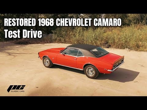 *SOLD* Restored 1968 Chevrolet Camaro Test Drive - 396 - 4 Speed