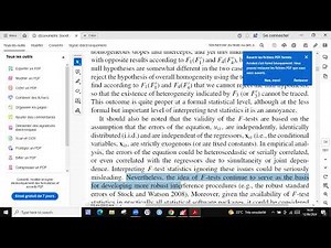 اختبار Hsiao العادي والحصين robust hsiao test