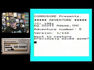 The Count for Commodore VIC-20 - game play