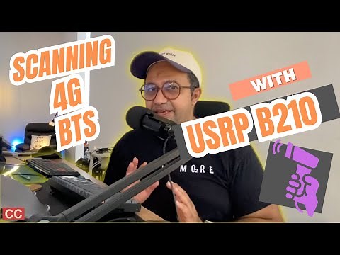 USRP B210: Scanning High-Frequency LTE BTS Cell Bands
