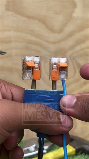 The plug technique few electricians use safe connection#USAConstruction #PlugTechnique #Electrician
