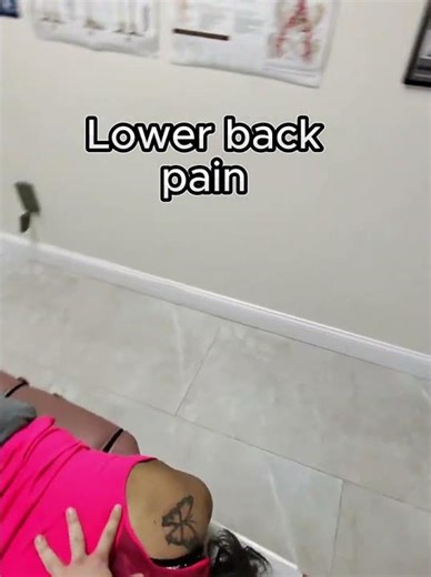 Lower back adjustments can help with lower back pain and can help improve mobility.