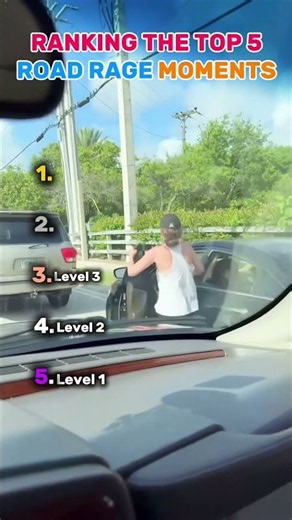 Ranking The Funniest Road Rage Moments… Level 5 is Instant Regret 🚗💀 (Do Not Try)