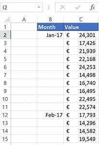 Use An Excel Macro To Fill Blank Cells - Macro Monday