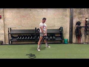 Resistance Band Kettlebell Deadlift