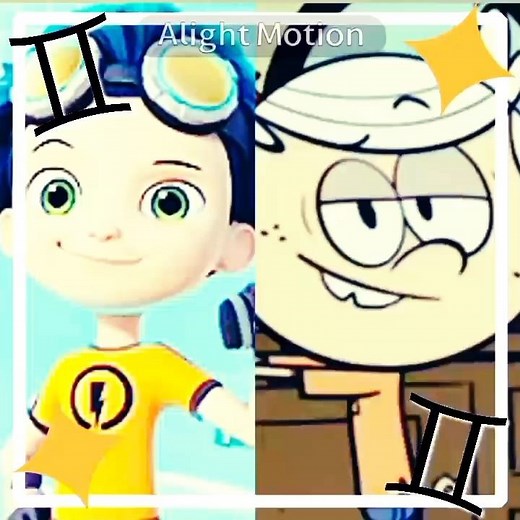 Sixteen Gemini wajib berkelas [The Loud House x Rusty Rivets edit] ~special 10th anniversary~
