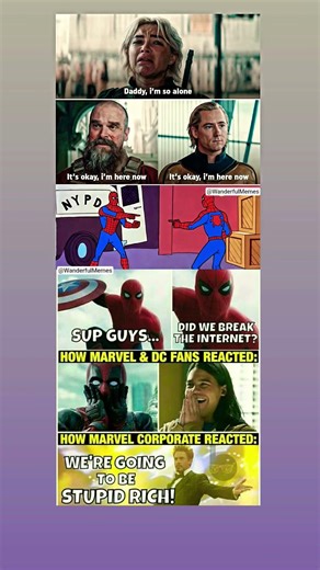 When Marvel Multiverse Gets Out of Control 😂 | Spider-Man Meme Gone Viral #marvel #avengers #shorts