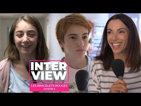 Interviews d'Aure Atika, Mathieu Torloting et Mona Berard, nouveaux personnages des Bracelets rouges