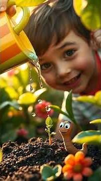 🌱 Magical Seed Adventure! How Plants Grow Kids Science Fun