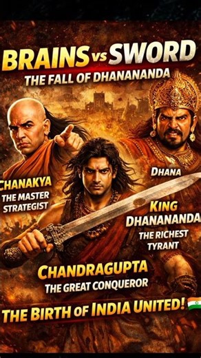 The Richest King in India… DEFEATED by a Teacher?|#chandragupta #chanakya #facts #shorts