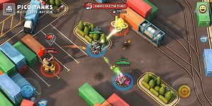Pico Tanks, the 3v3 multiplayer brawler from Panda Arcade, will be available for iOS and Android next week