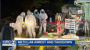 VIDEO: Meth lab bust in Bremerton