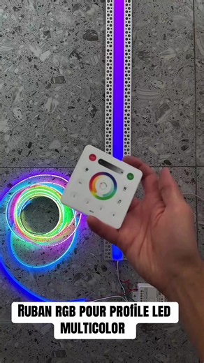 Ruban RGB pour profil LED multicolore – guide d’achat et installation