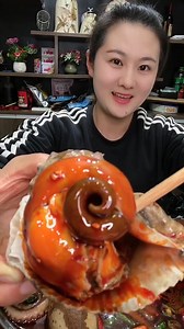 Food Show- Eating Mukbang seafood sea urchin sea cucumber king octopus sea abalone king snails king crabs king lobsters shellfish and prawns. | Food Show