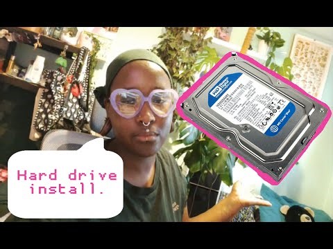 Installing my old laptop HDD* into my PC ♥