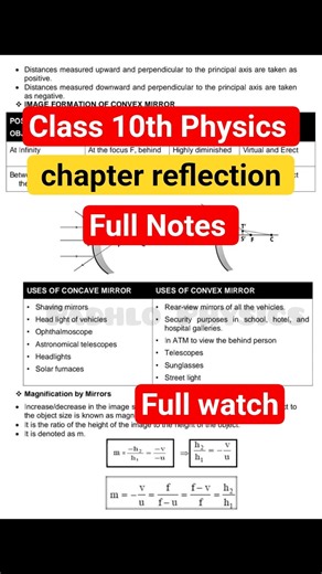 Notes Class 10th Physics chapter 01 #padhlophysics #physics #physicsshorts #class10physics #notes
