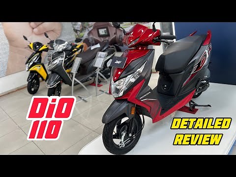 2025 New Honda Dio 110 Detailed Review | Honda Dio 110 Deluxe New Model 2025 | Bike Jaisa Scooter