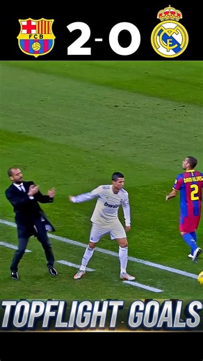 Barcelona VS Real Madrid 2010 #gaming #football #highlights