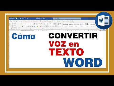 Automatically convert speech to text in Word. Dictate and convert speech to text automatically.