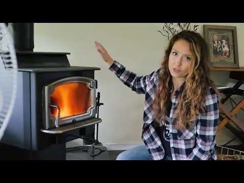 How We Heat With ONLY a Wood Stove for FREE | Harvesting a Year's Worth of Fire Wood