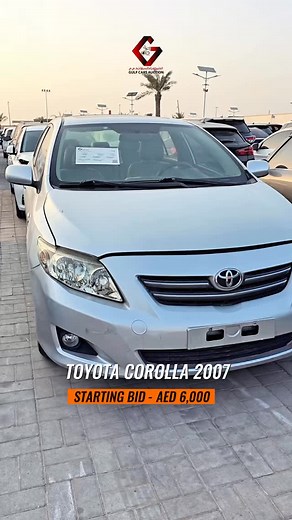 Toyota Corolla 2007 🚘 Wider Variety - Budget to Luxury🚨 Get ready as we’re about to announce our 3rd Weekly Auction Day — more chances to bid, win, and drive away your dream car! 🏁 🔥 Even more fresh cars 🚗 Wider variety – Budget to Luxury ✅ Bigger deals, better opportunities Stay tuned — the announcement is coming SOON! 📍 Gulf Cars Auction, Al Sajjaa, Sharjah 📞 971 55 880 0800 #GulfCarsAuction #BigAnnouncement #NewAuctionDay #CarAuctionUAE #BidWinDrive #SharjahEvents #FreshCarsWeekly | Gu