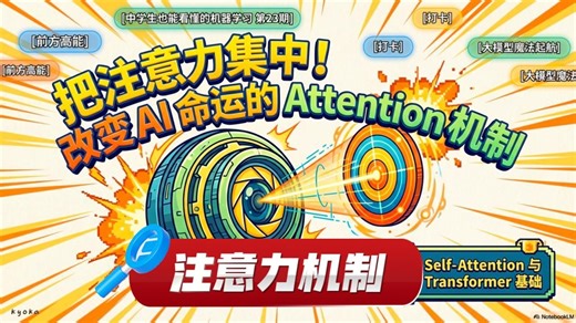 机器学习6-1：把注意力集中！— 改变 AI 命运的 Attention 机制