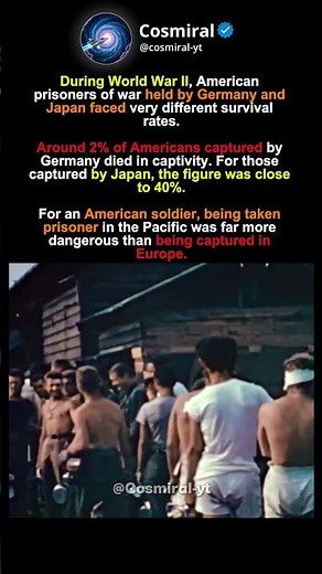 2% VS 40%... Where You Were Captured Mattered #ww2