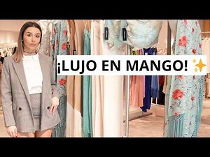 I tried on MANGO's most ELEGANT LOOKS and felt like a GODDESS 💫 (new HAUL MANGO collection)